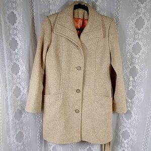 Vintage Fashionbilt Casuals ILGWU Wool Women's Coat Jacket Size Approximate M